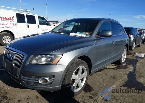 2012 Audi Q5 2.0T Premium from USA, damaged, VIN WA1LFAFP5CA090230